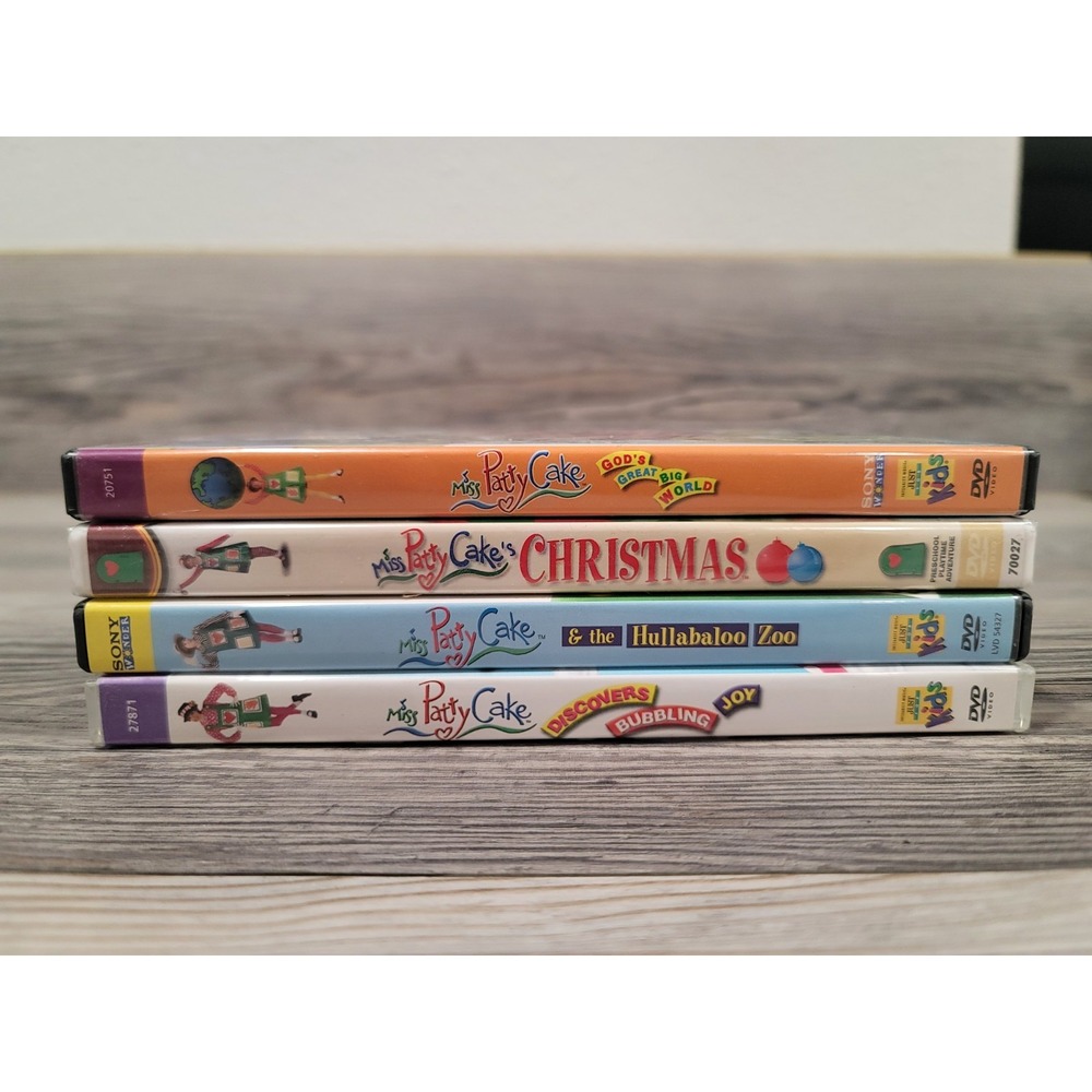 Mrs. Patty Cake's Set of 4 All work great one is sealed